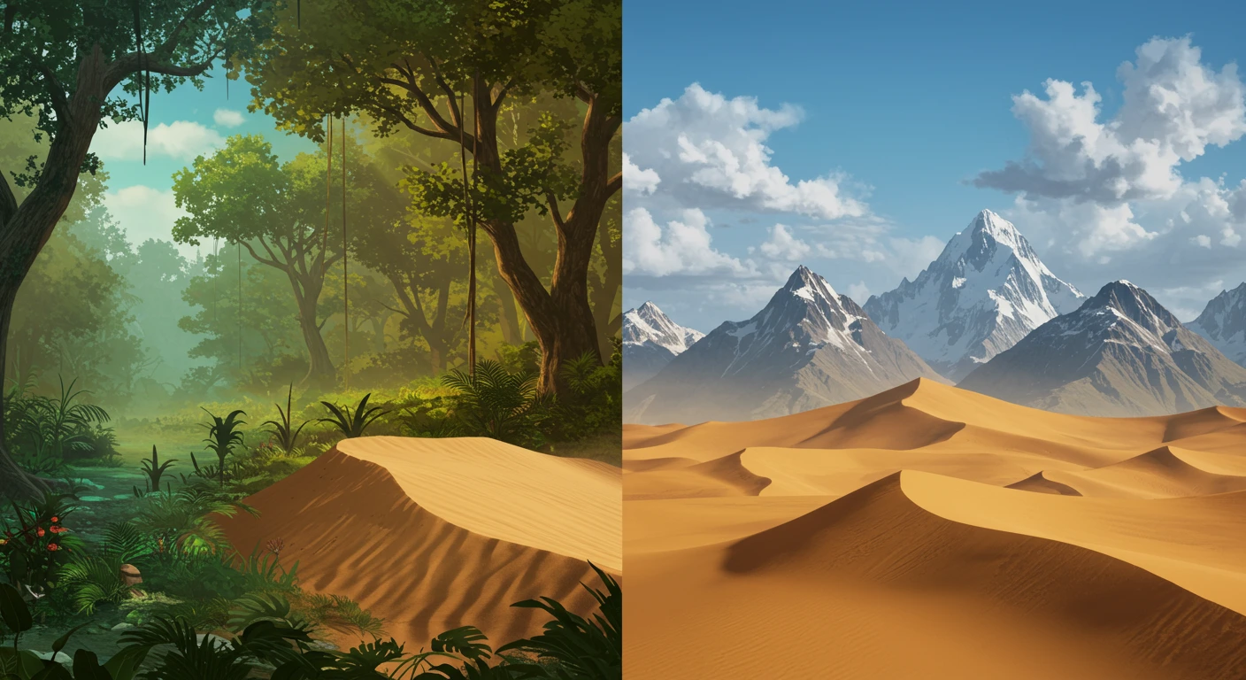 Landscapes creado en Craiyon