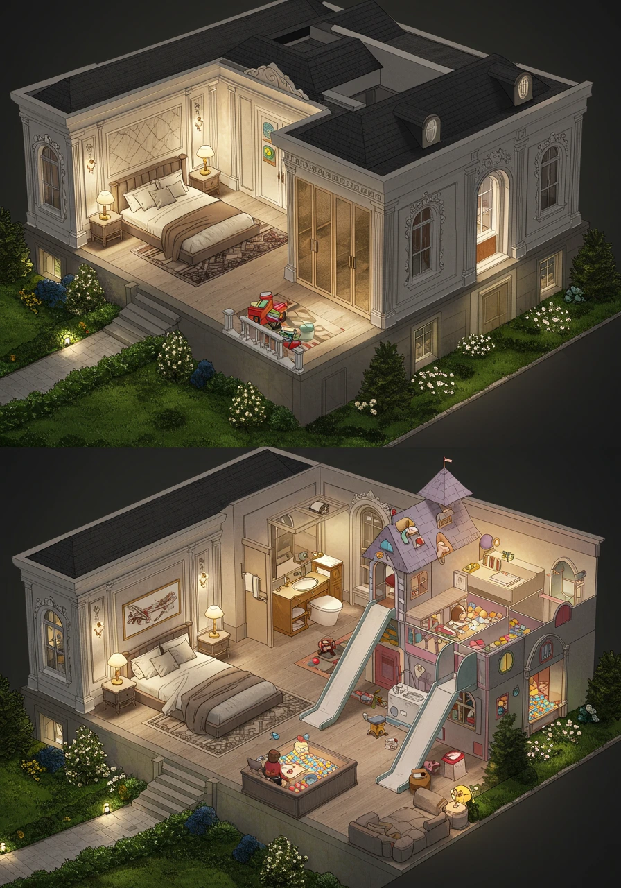 Playroom creado en Craiyon