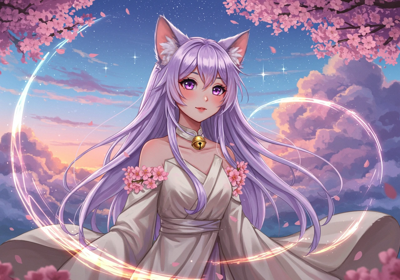 Catgirl creado en Craiyon