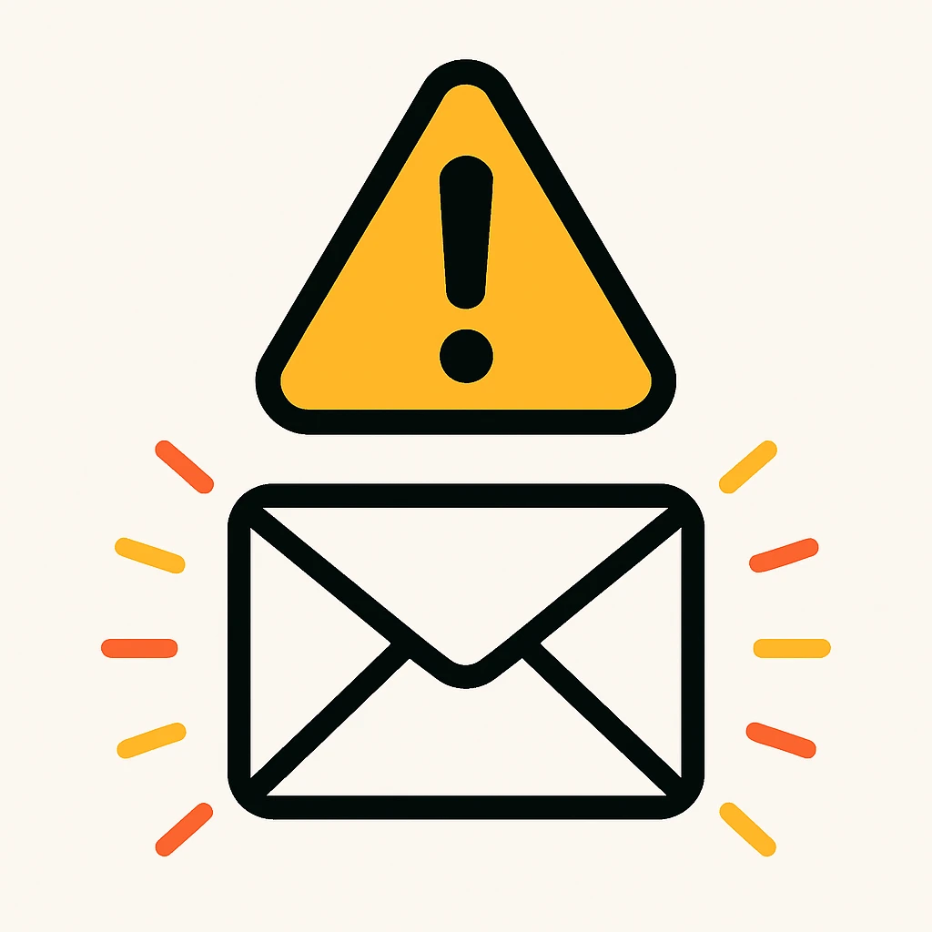 Warning creado en Craiyon