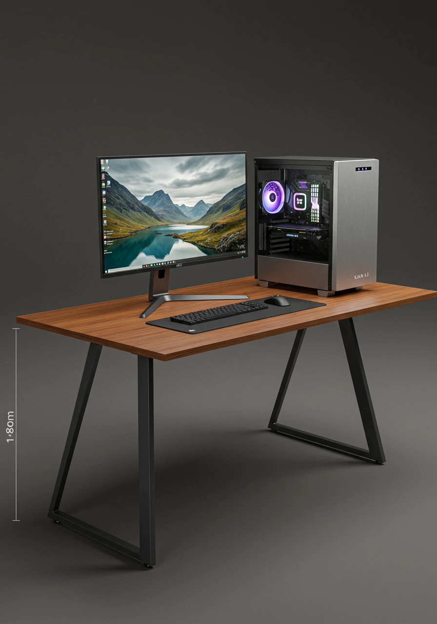 Computer setup créé sur Craiyon