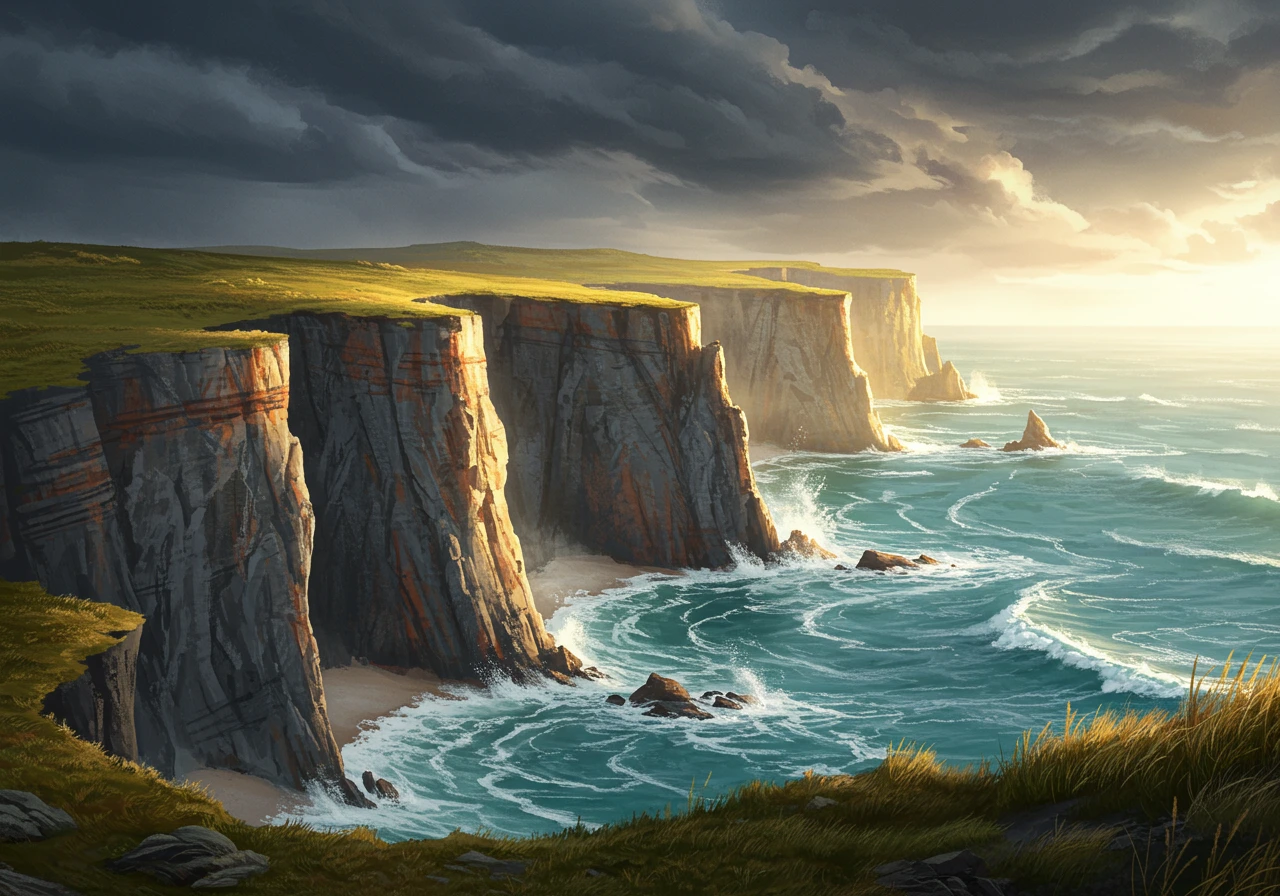 Coastline creado en Craiyon
