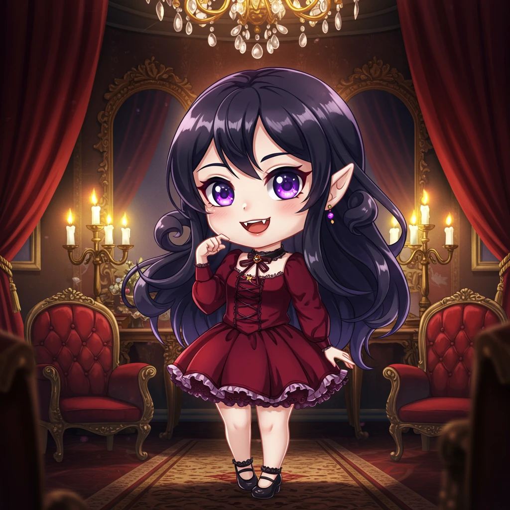 Chibi créé sur Craiyon