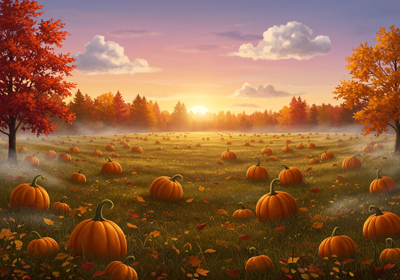 Pumpkins erstellt auf Craiyon