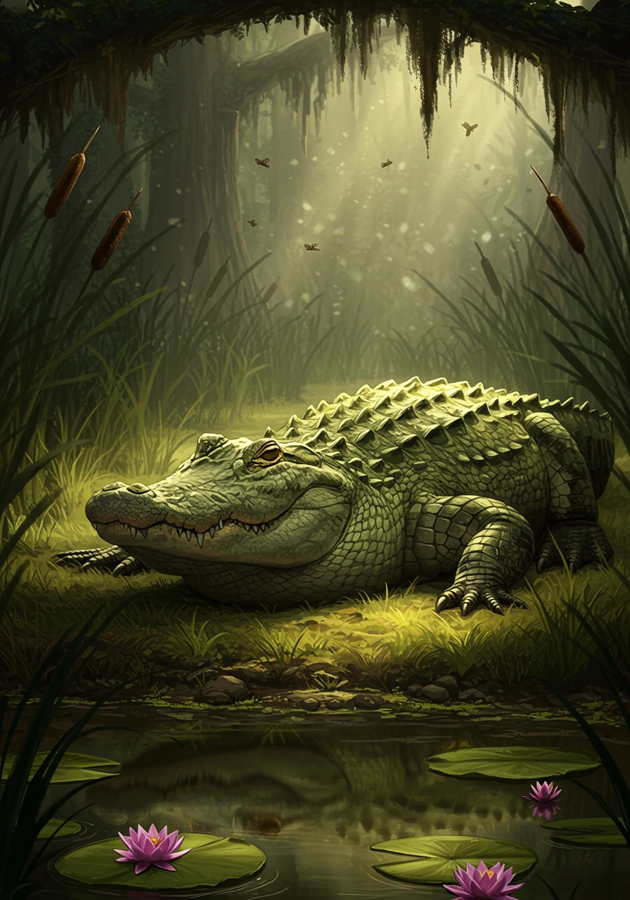 Alligator creado en Craiyon