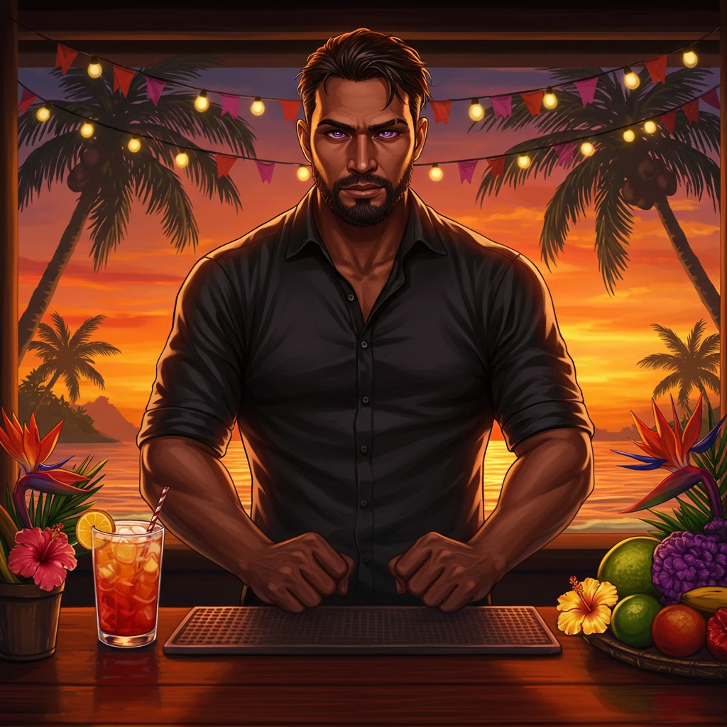Bartender erstellt auf Craiyon