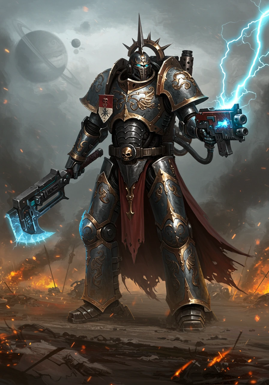 Warhammer 40k criado no Craiyon