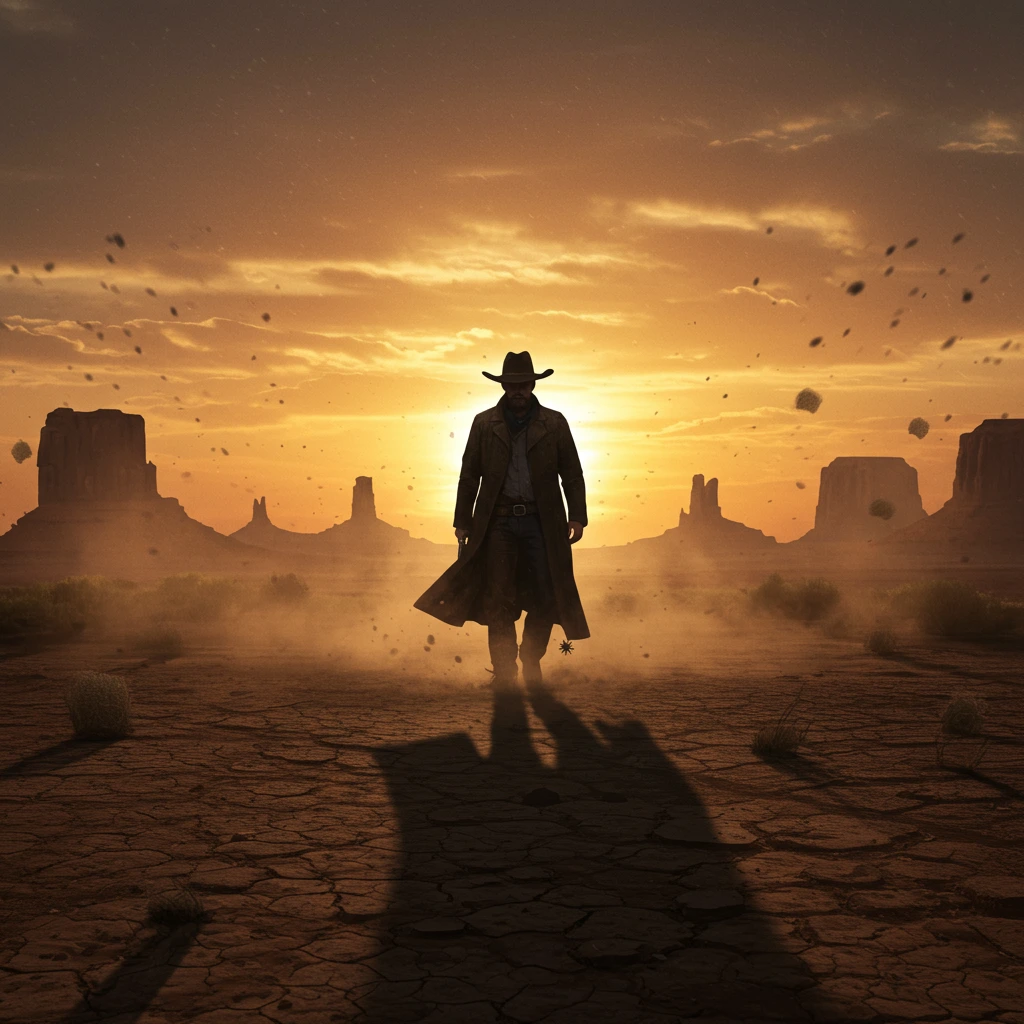 Cowboy erstellt auf Craiyon