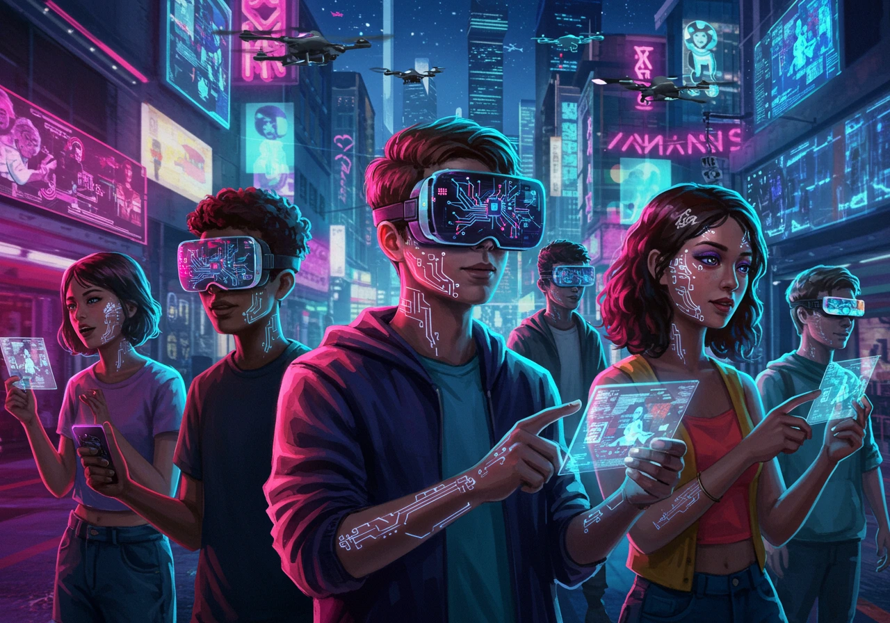 Virtual reality creado en Craiyon