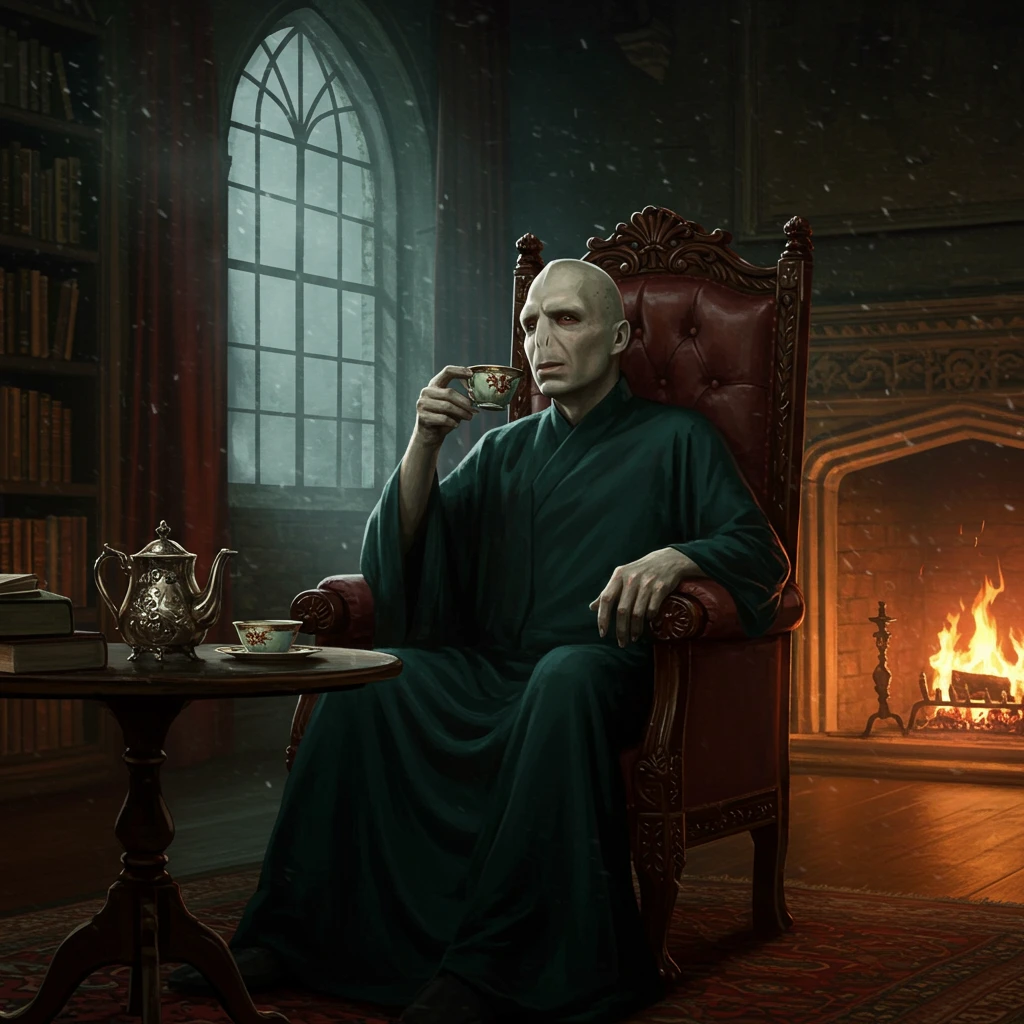 Dark academia creado en Craiyon