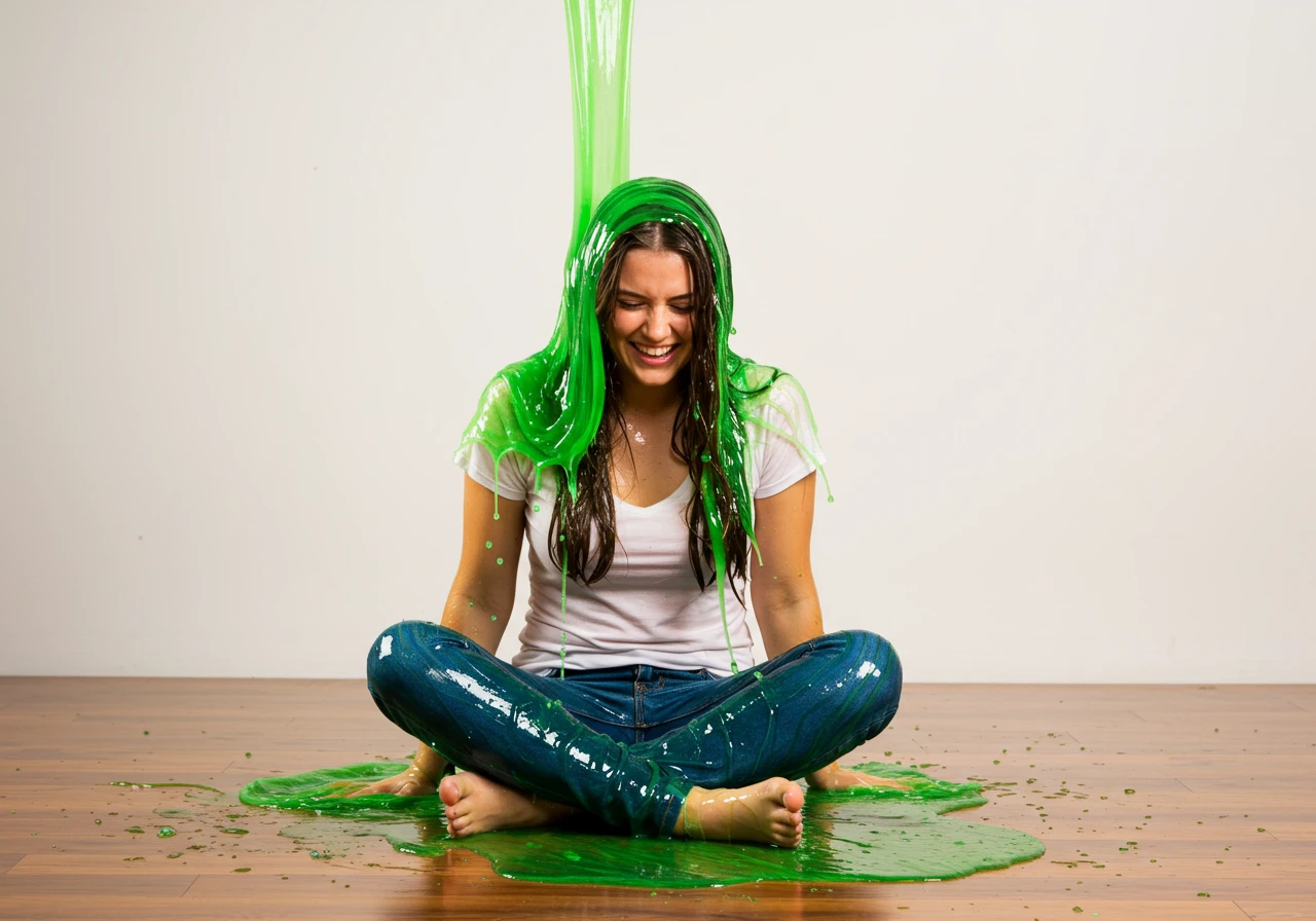 Slime criado no Craiyon