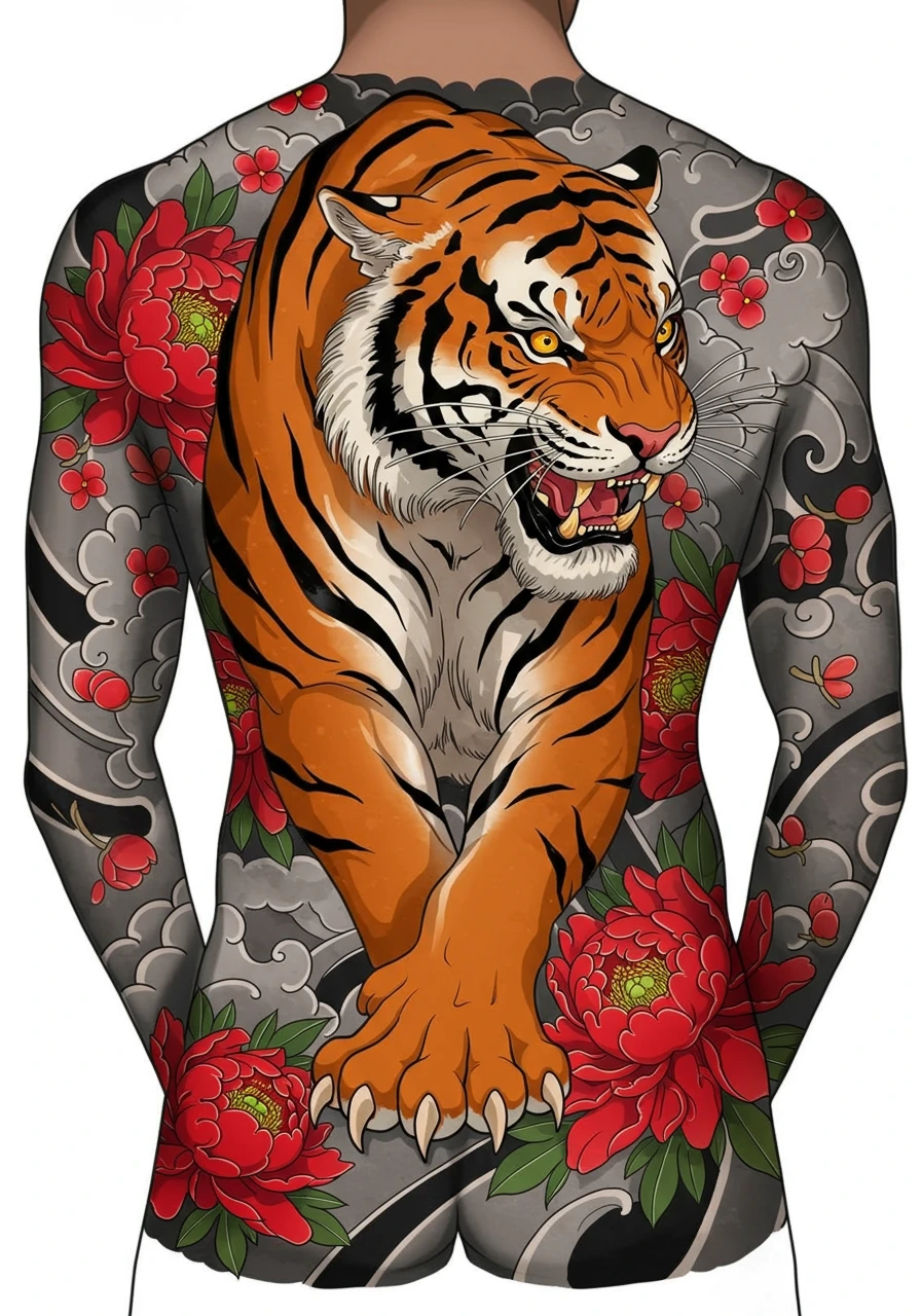 Tiger créé sur Craiyon