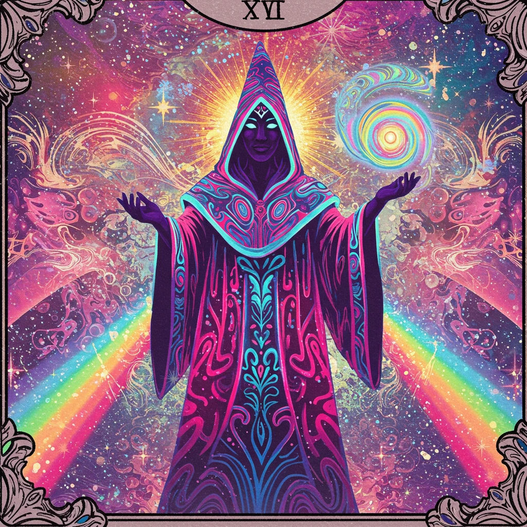 Psychedelic creado en Craiyon