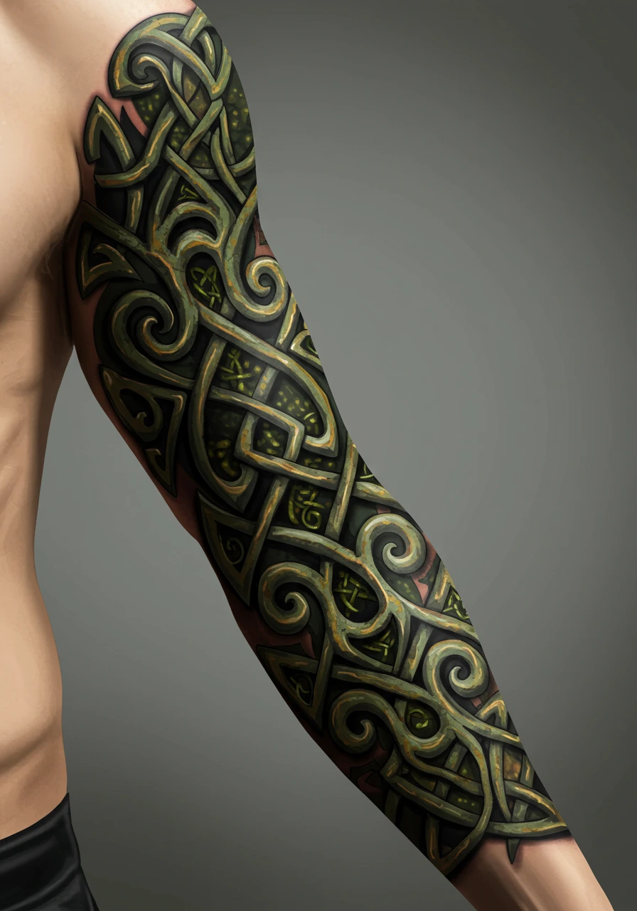 Celtic art creado en Craiyon