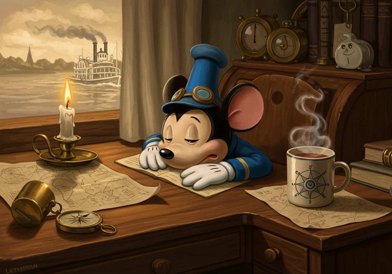 Mickey mouse criado no Craiyon