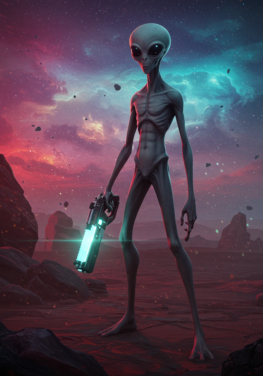 Alien criado no Craiyon
