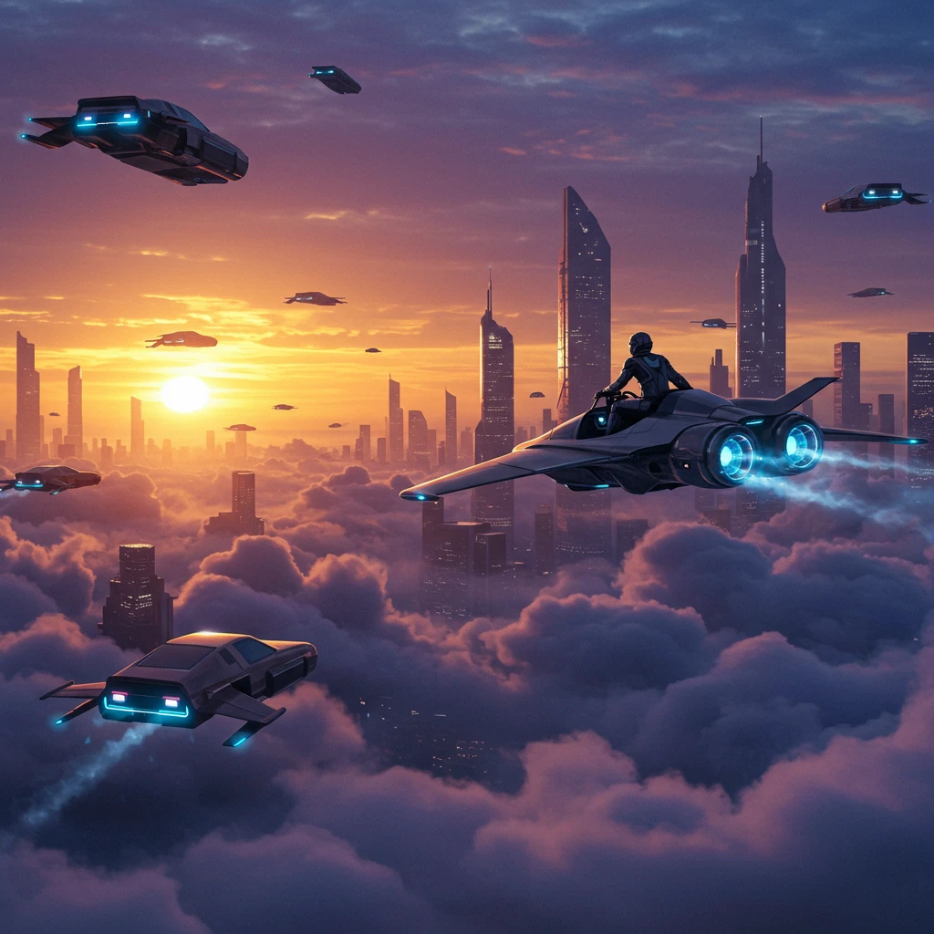 Futuristic city créé sur Craiyon