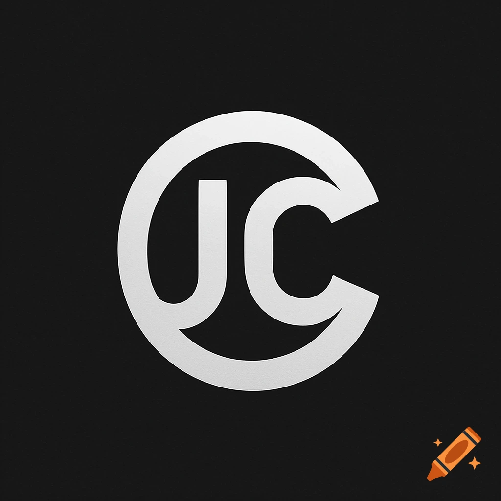 A white lettermark logo combining the letters U and C within a circular shape, on a black background.