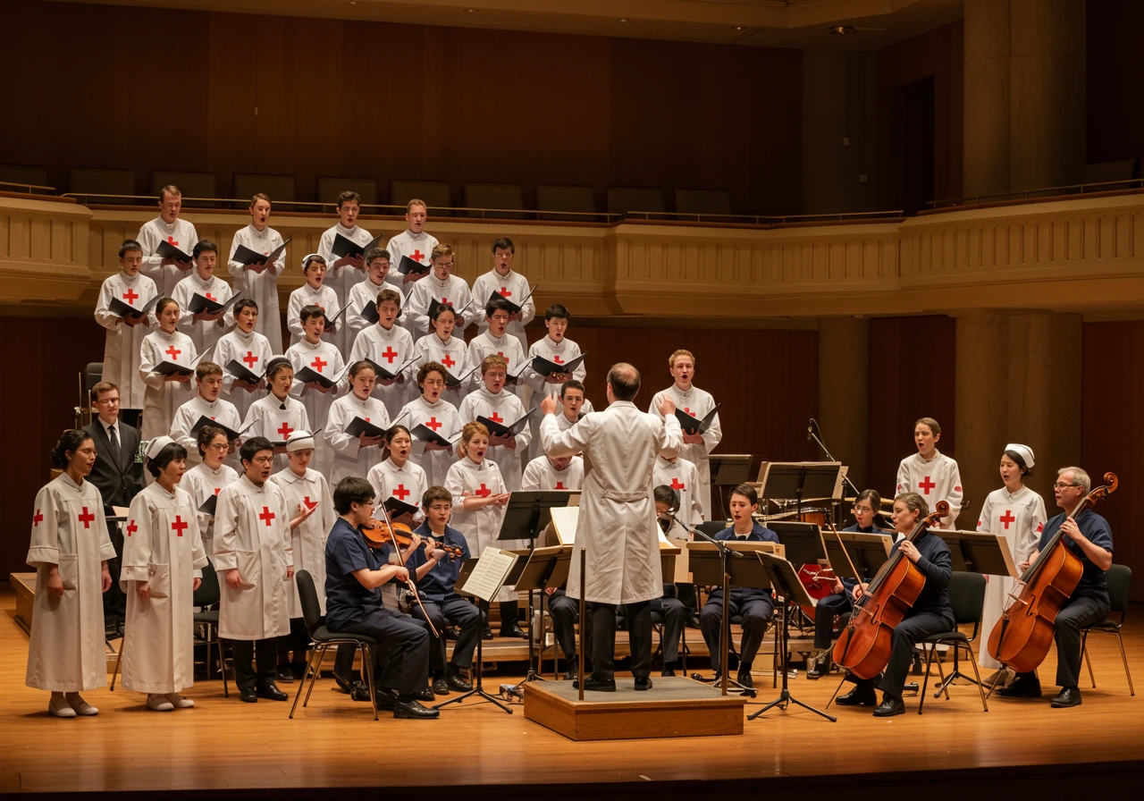 Choir erstellt auf Craiyon