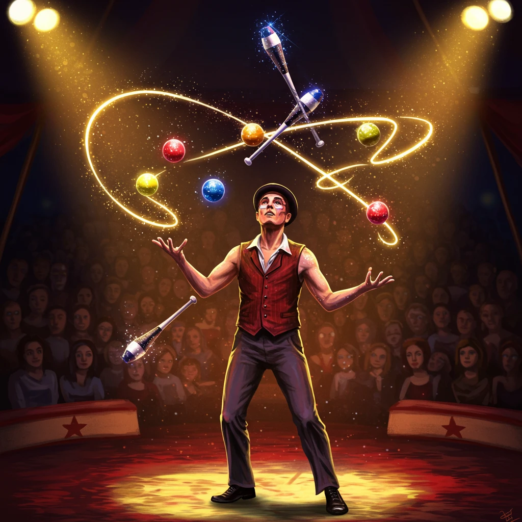 Juggling creado en Craiyon