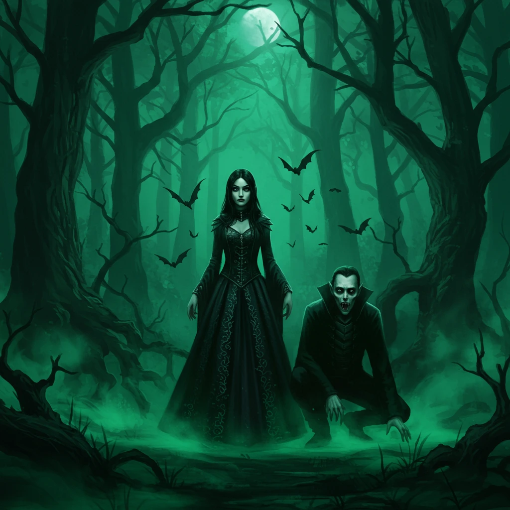 Vampires créé sur Craiyon