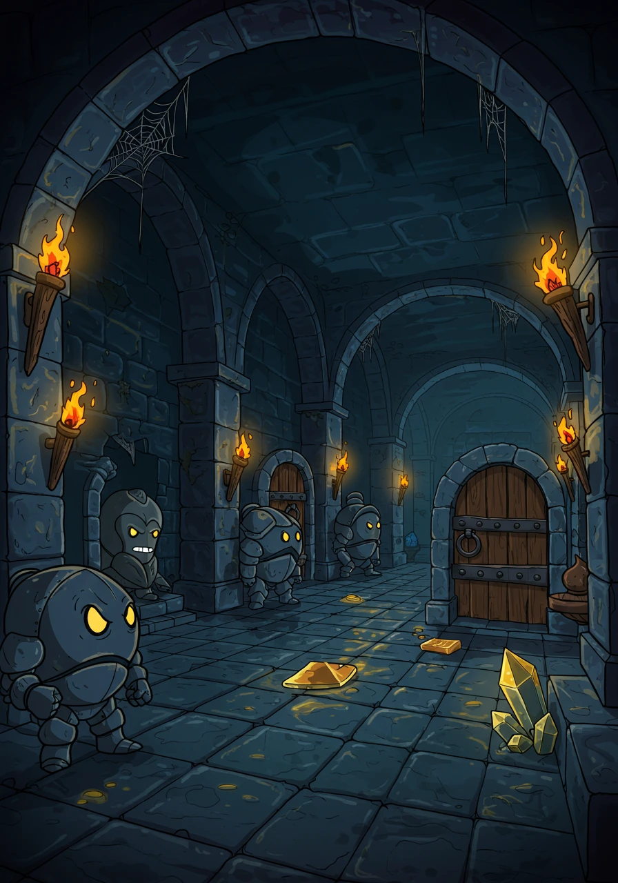 Dungeon creado en Craiyon