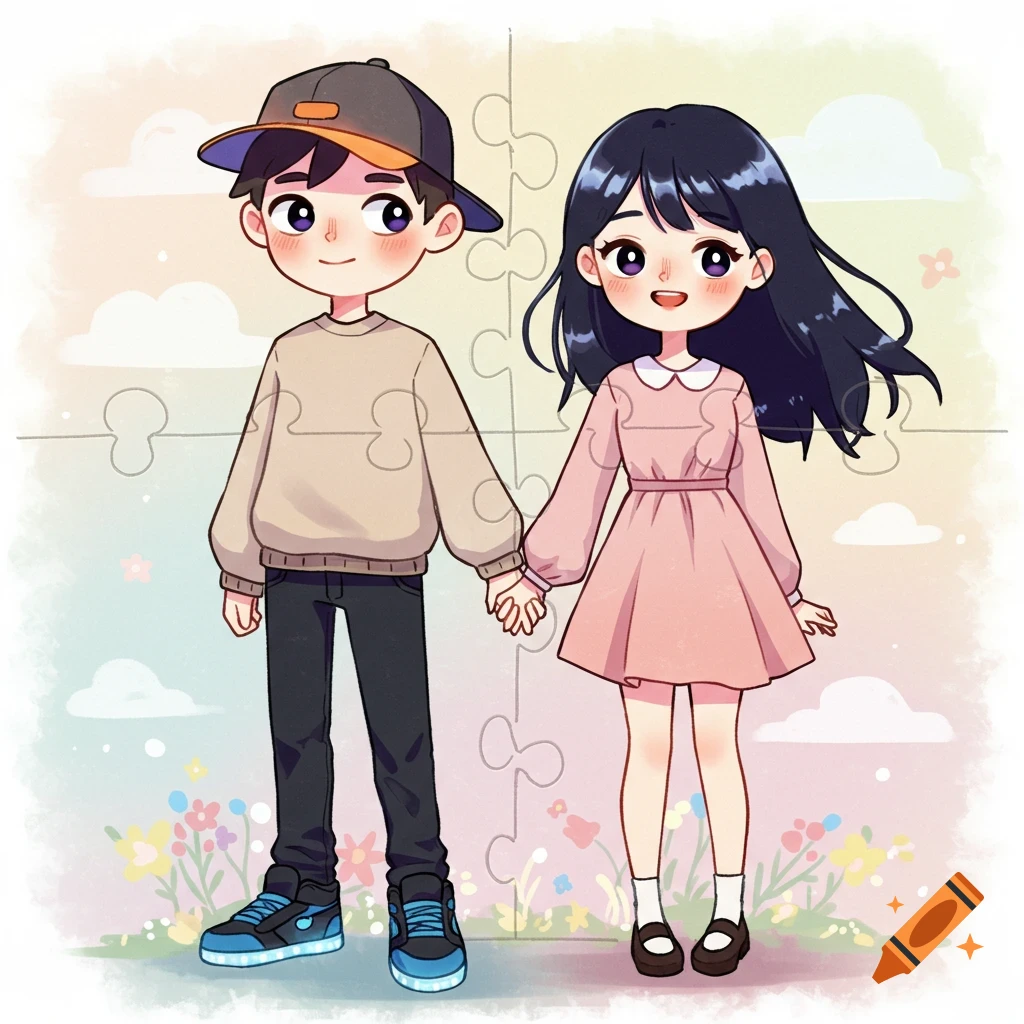 Character Drawing in Omori Art Style created on Craiyon, image size:1024x1024