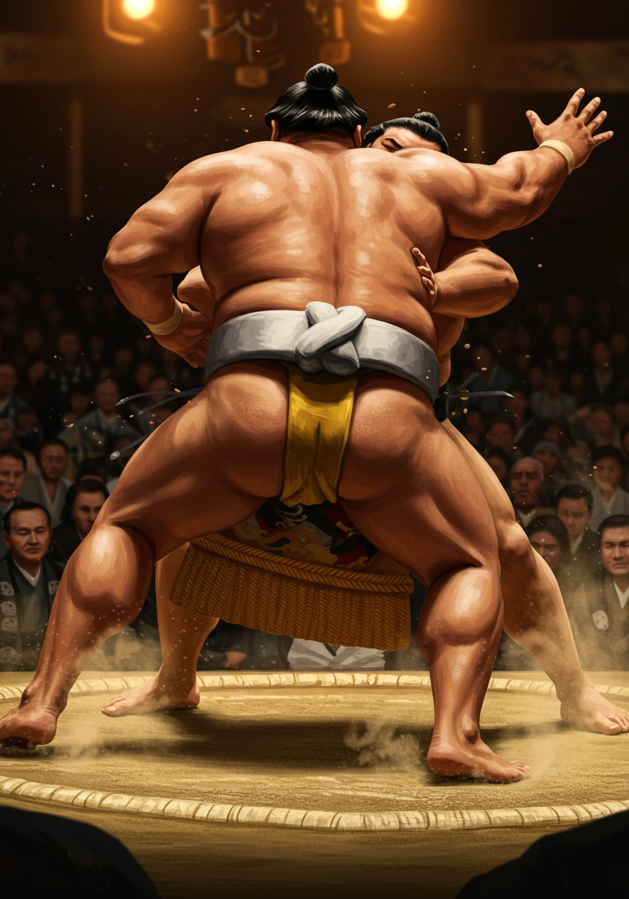 Sumo creado en Craiyon