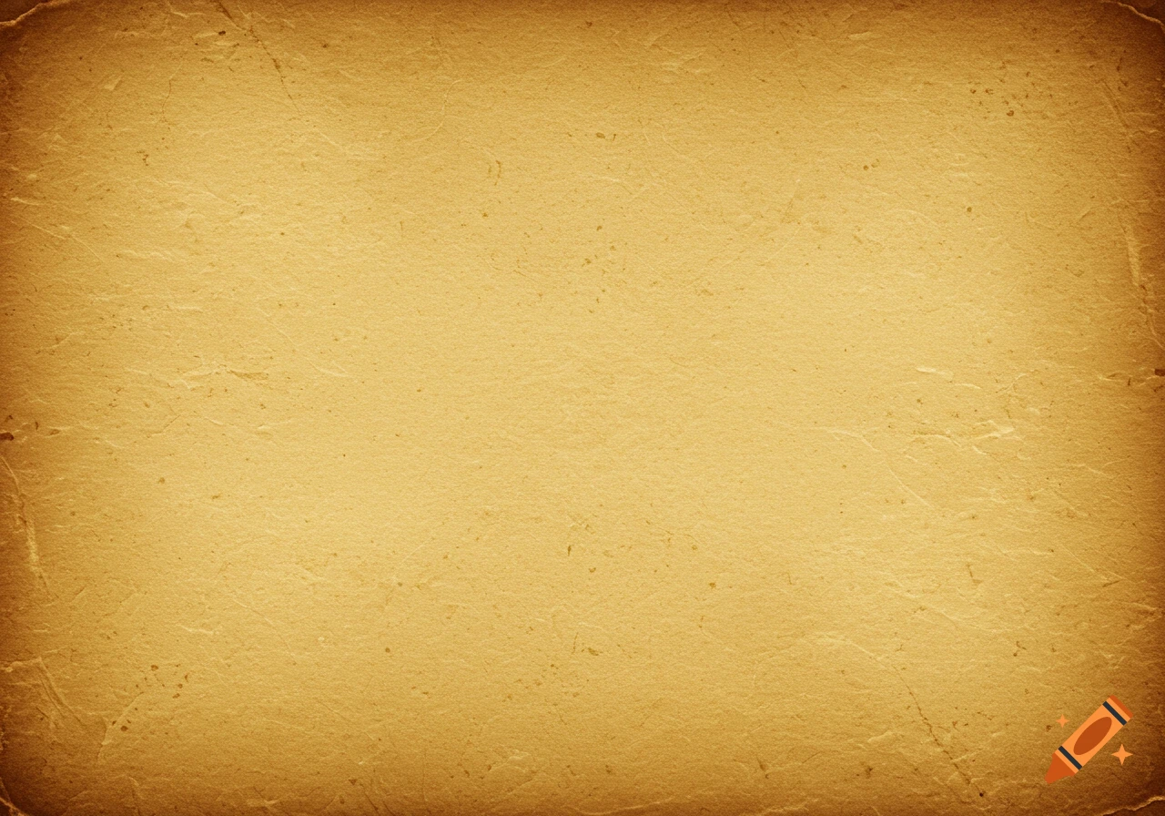A blank, vintage-looking sepia-toned paper texture with visible wrinkles and darker edges, giving an aged appearance.