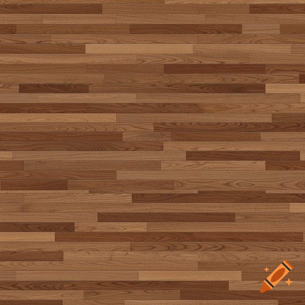 Seamless pattern of horizontal wooden planks in light and dark brown tones.