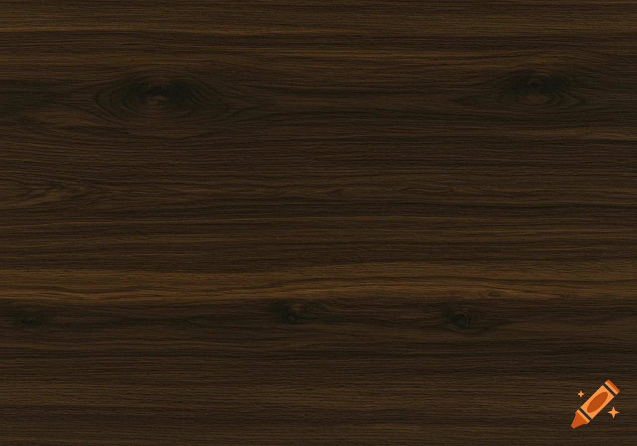 A seamless dark brown oak wood grain texture with subtle variations in color and pattern.