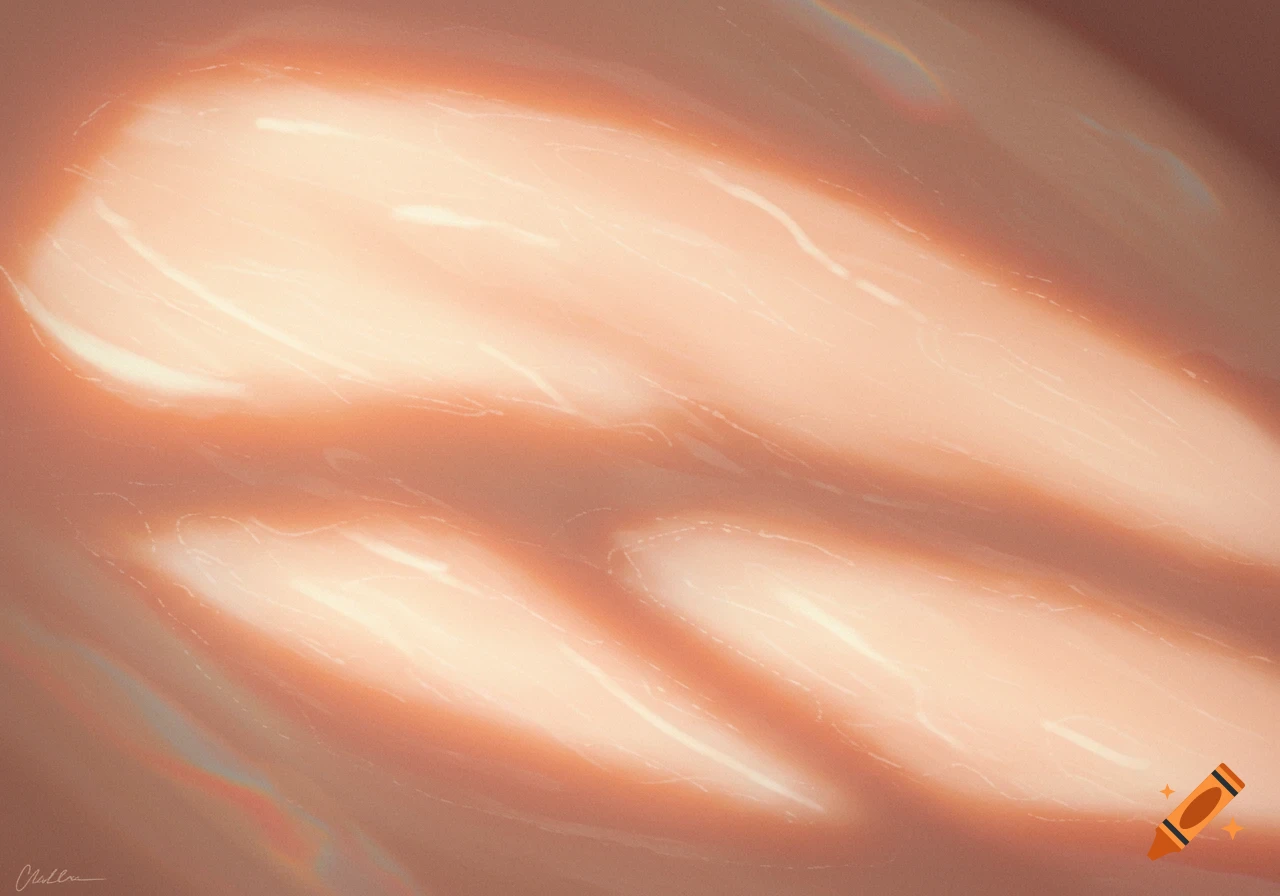 Abstract image of light peach and orange hues, resembling delicate skin with soft lighting and subtle streaks.