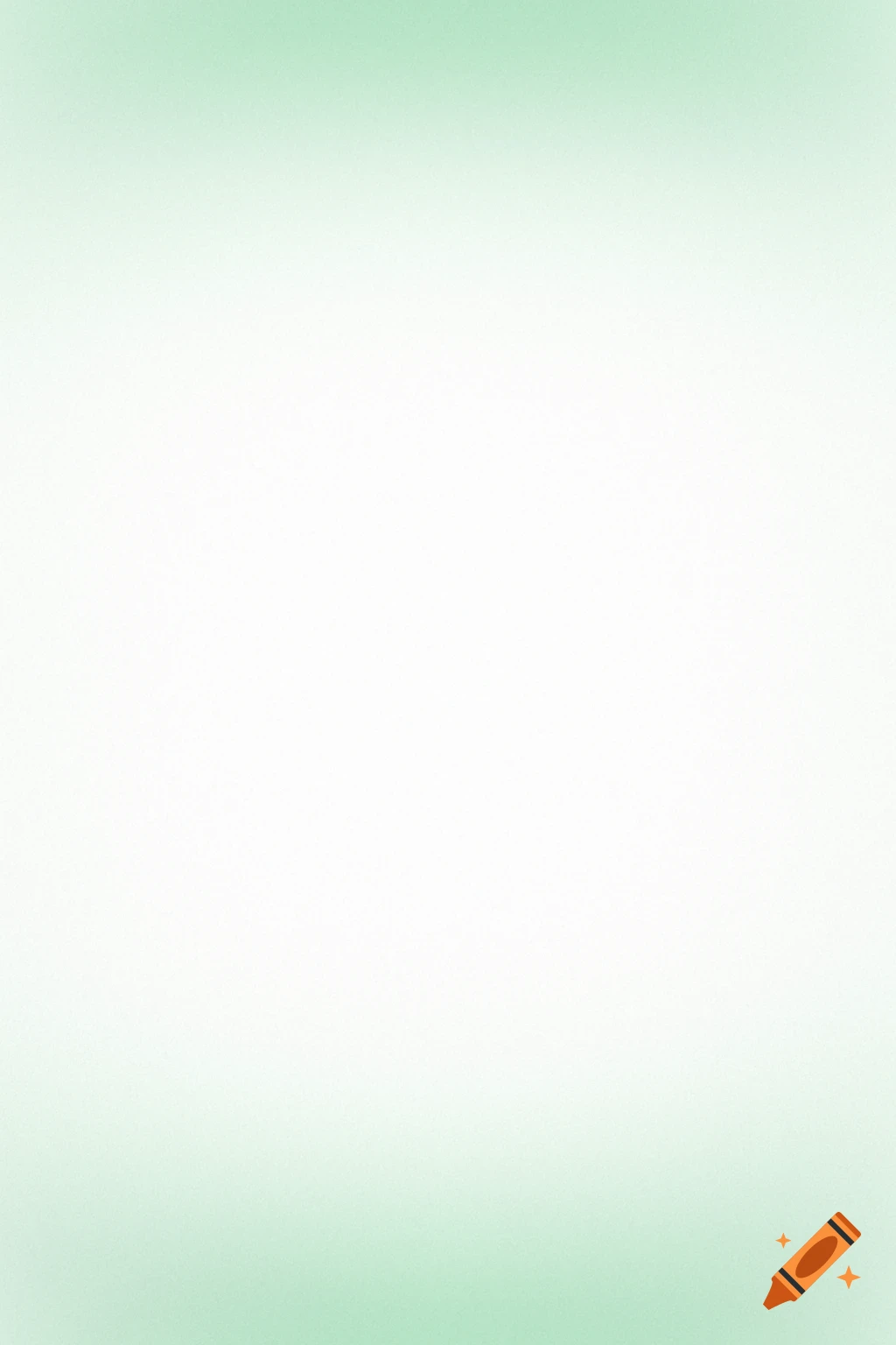 A soft pastel green and white gradient background, with green at the top and bottom fading into a bright white center.