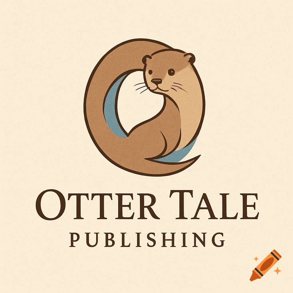Logo for Otter Tale Publishing, featuring a stylized brown otter curled into a 'Q' shape.