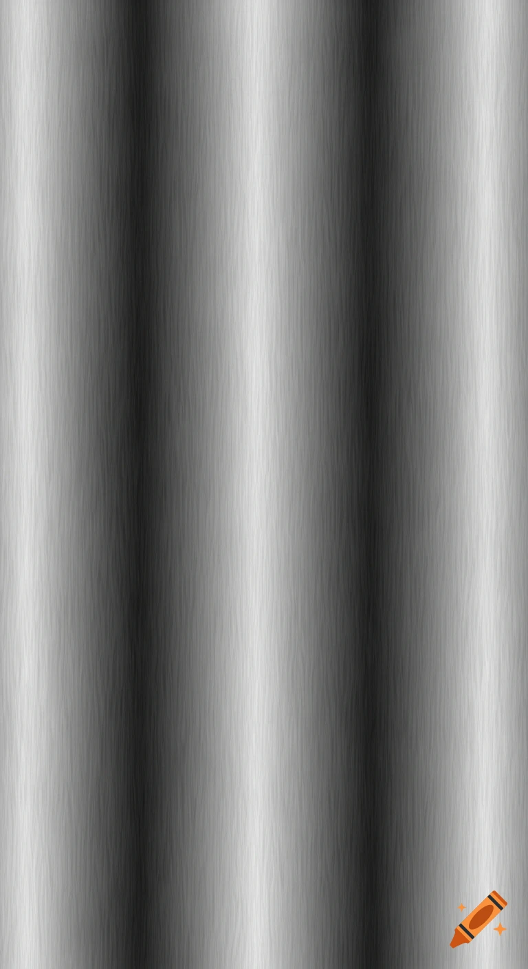 A seamless repeating pattern of vertical gray and white bands with a brushed metallic texture.