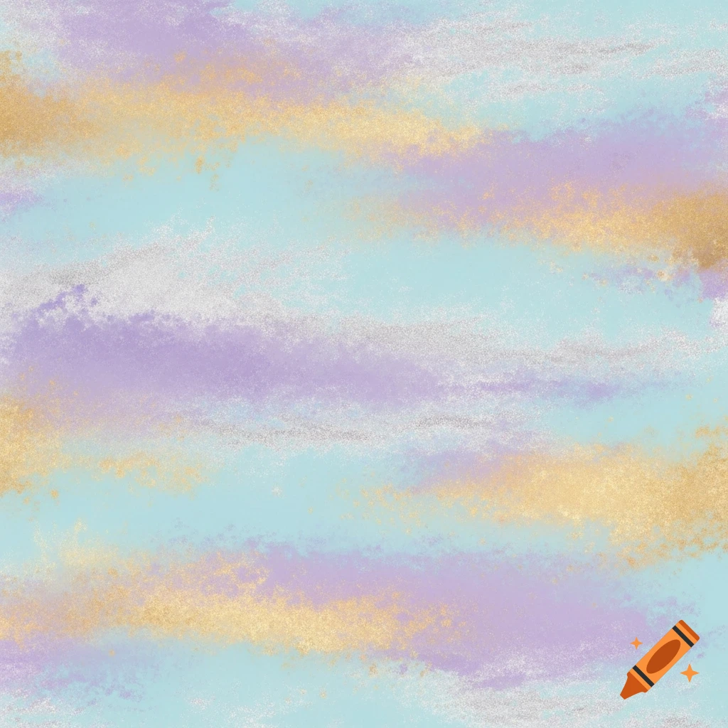 Abstract background with horizontal bands of pale blue, pastel purple, gold, and silver, creating a textured, soft appearance.