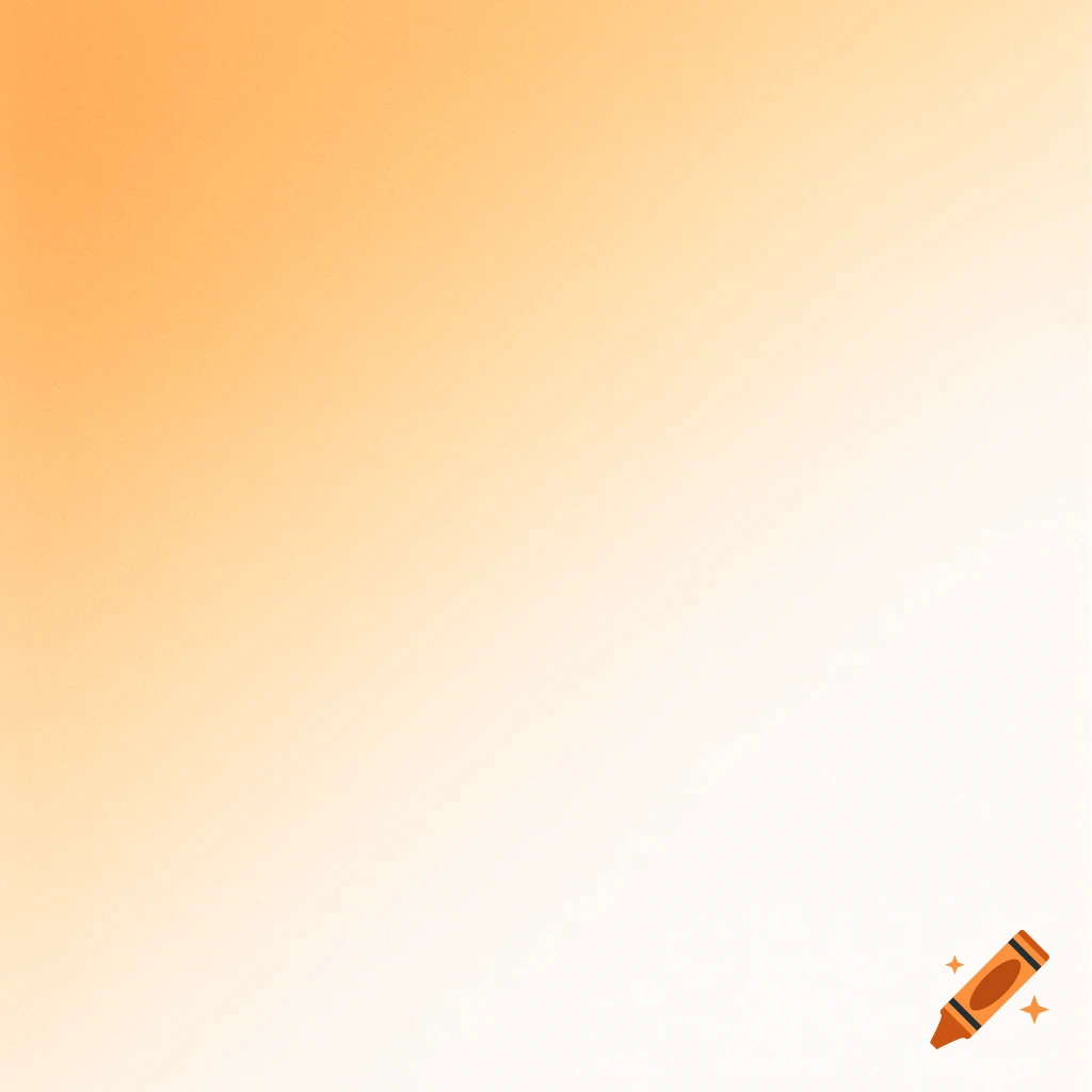 A simple diagonal gradient from orange to white.