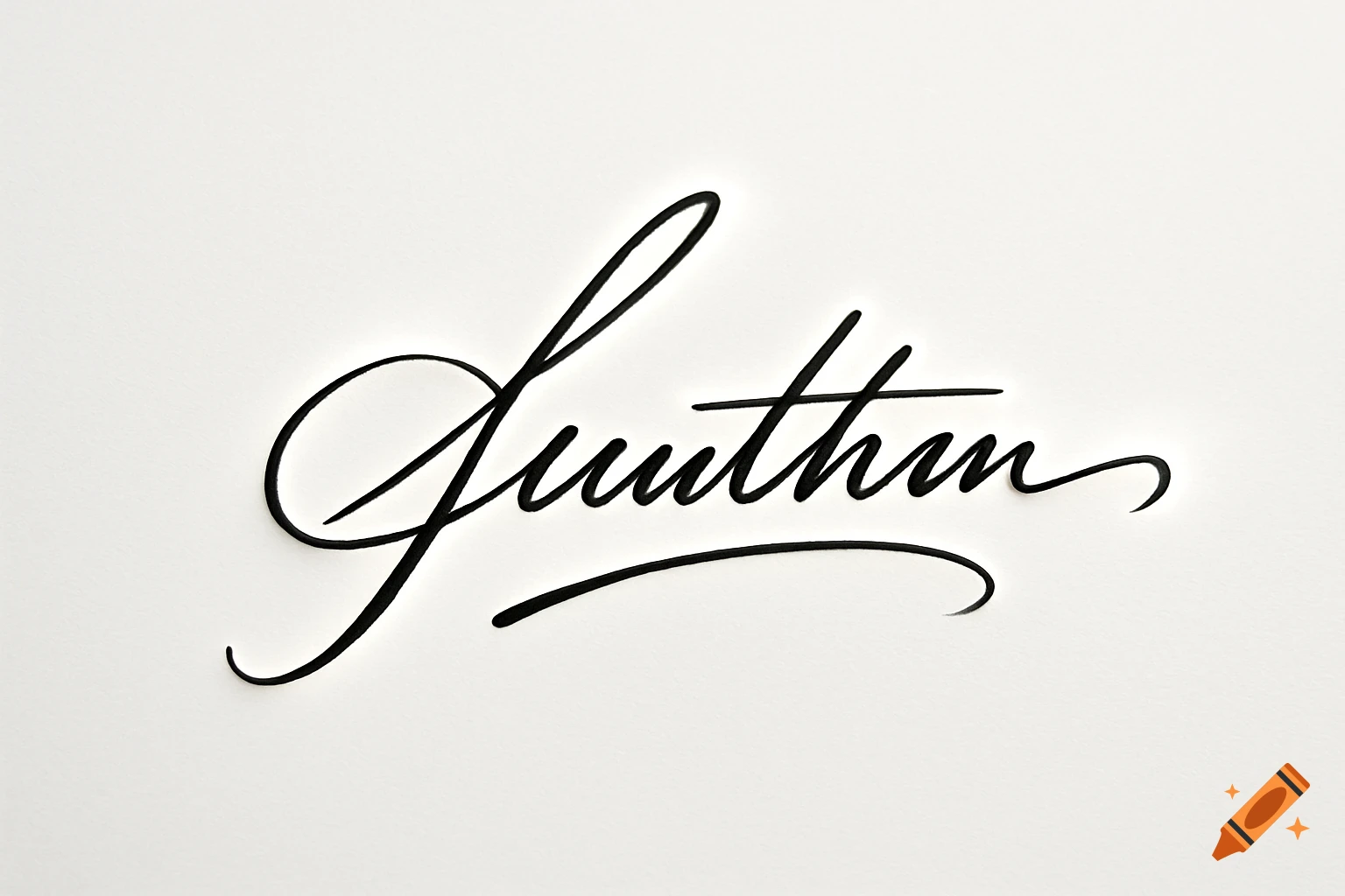 A stylized black script signature reading "Suuthtun" on a clean white background.