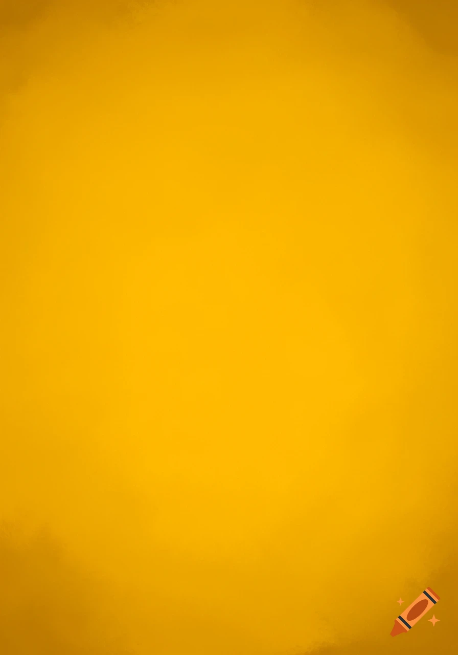 A solid yellow background with a subtle central gradient.