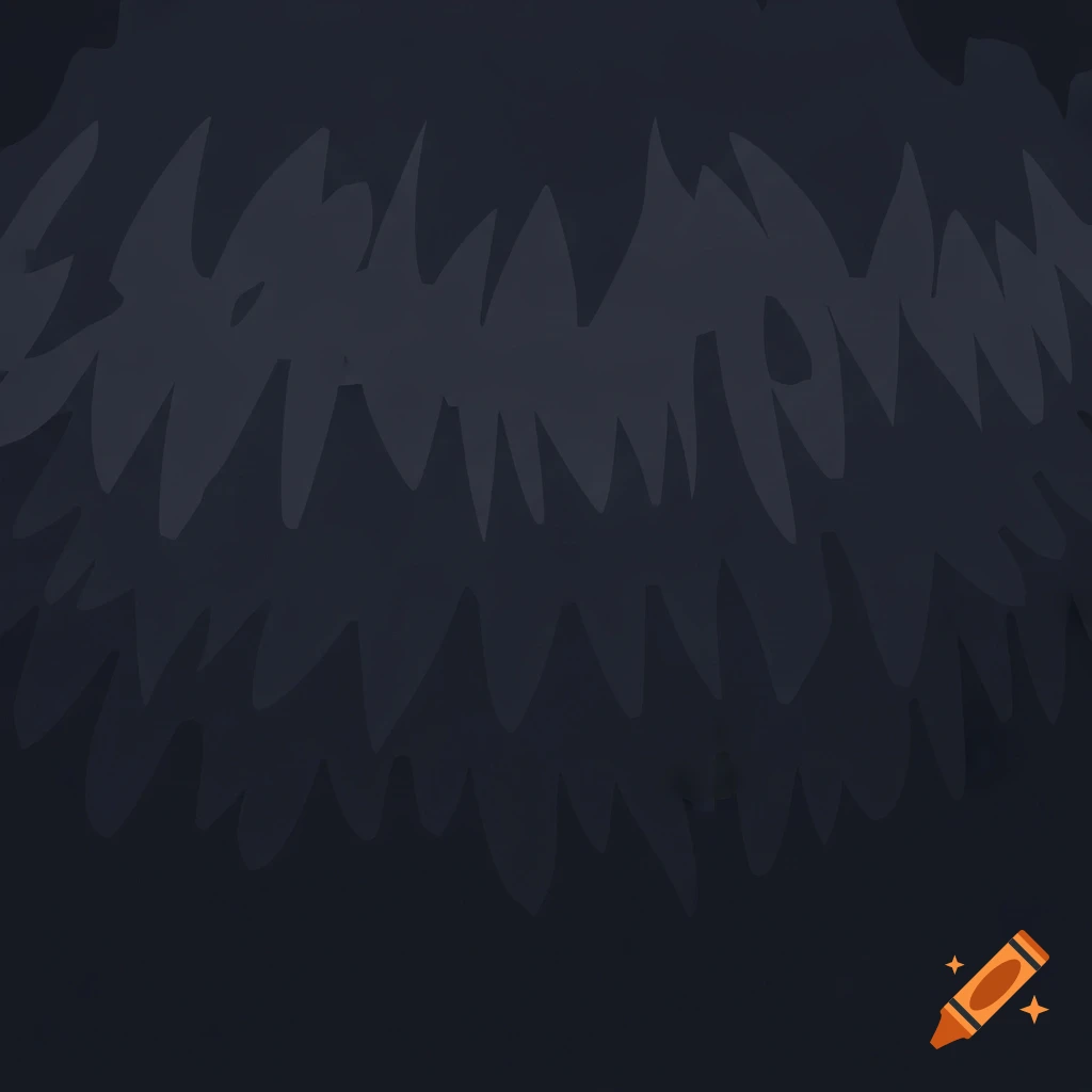 A seamless stylized texture of dark fur with simple shading in a cartoon fantasy style.