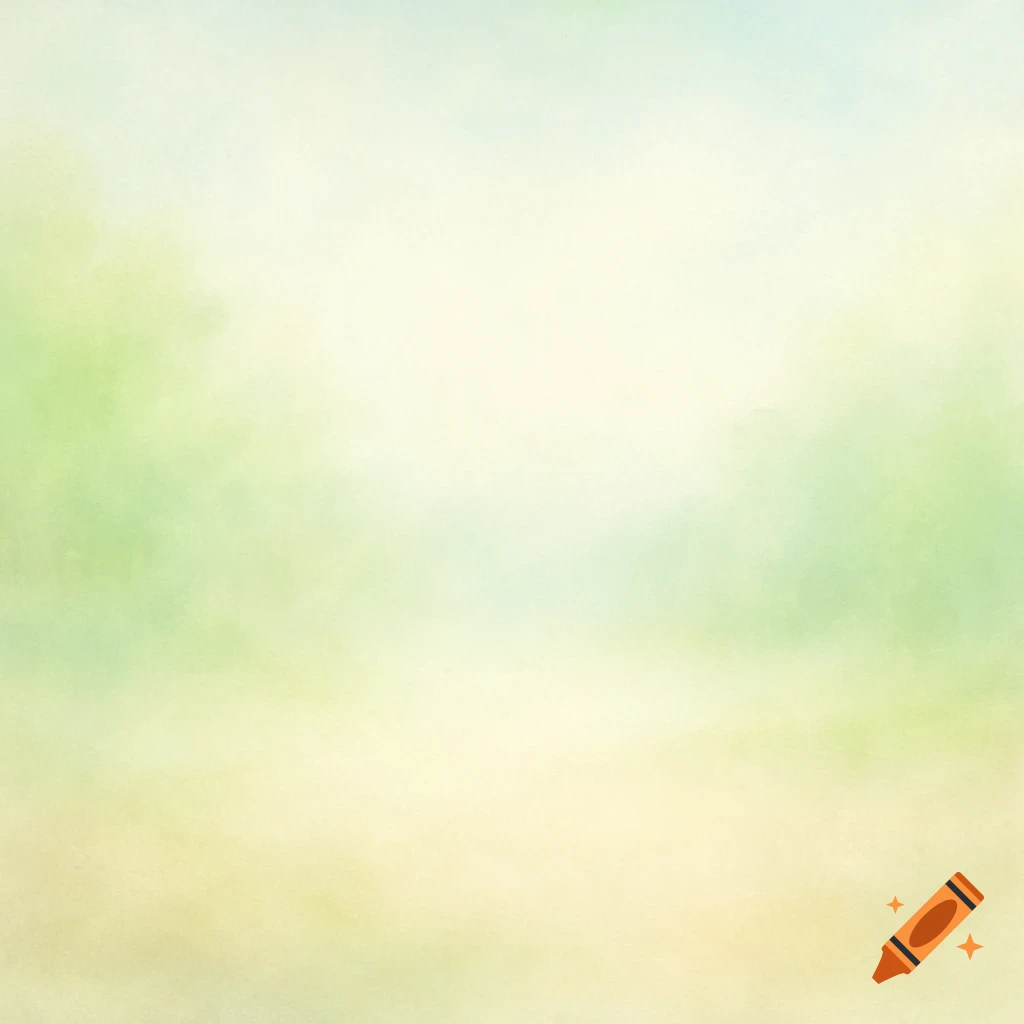 Soft focus abstract background with pastel green, blue, and beige blending colors.