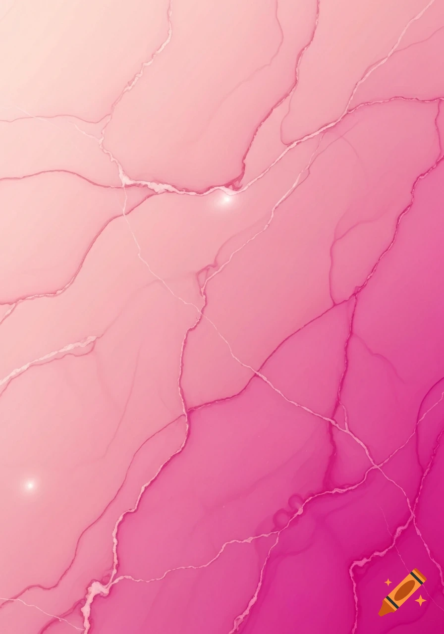 An abstract background with marbled pink and fuchsia colors, featuring subtle white vein-like patterns.