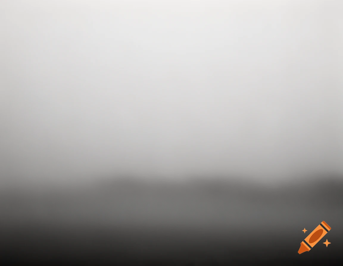 A smooth gradient from white at the top to dark grey at the bottom, with a blurry, abstract suggestion of a distant horizon.