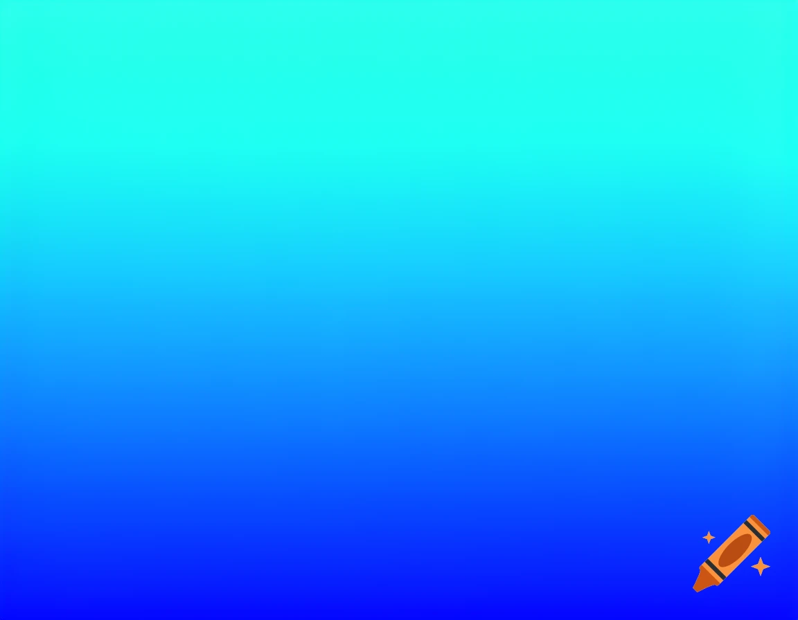 A vertical color gradient transitioning from light turquoise at the top to dark blue at the bottom.