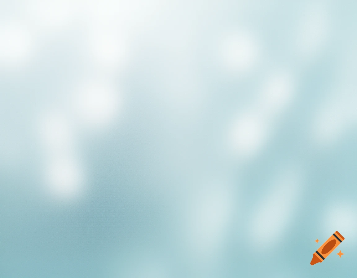 A blurred abstract background featuring pale cyan and white icy soft gradients with frosted light patterns.