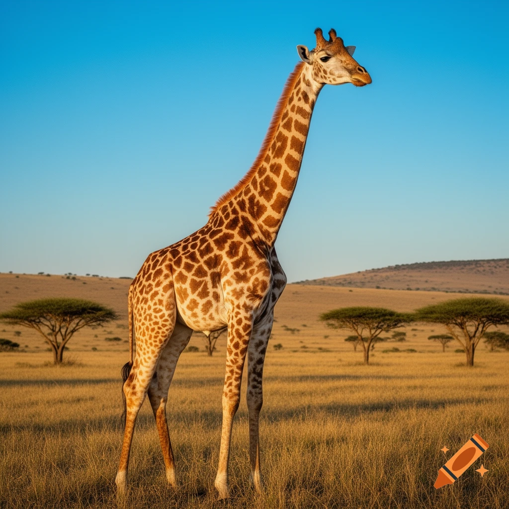 a-photorealistic-image-of-a-tall-giraffe-with-a-long-neck-and-spotted