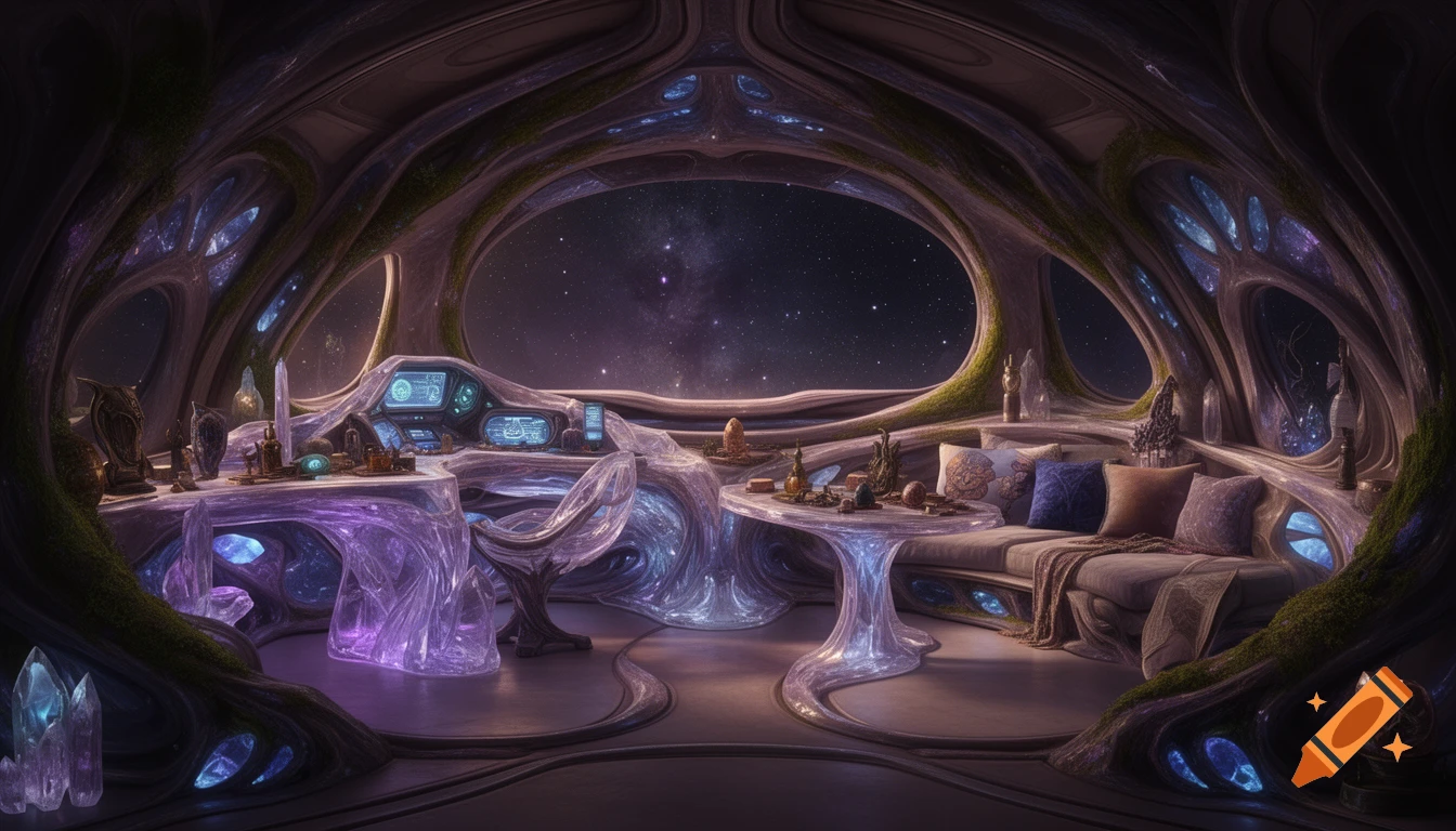 Sci-fi imagens criadas no Craiyon
