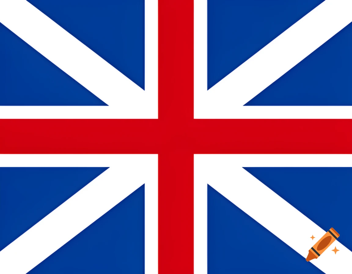 A close-up of the Union Jack flag of the United Kingdom, featuring a red cross and white saltires with red borders on a blue background.