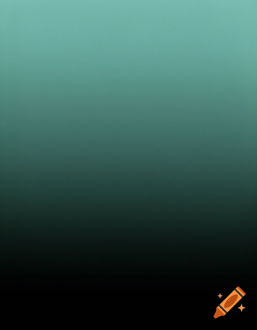A dark minty blue gradient wallpaper fading to black with a subtle texture.
