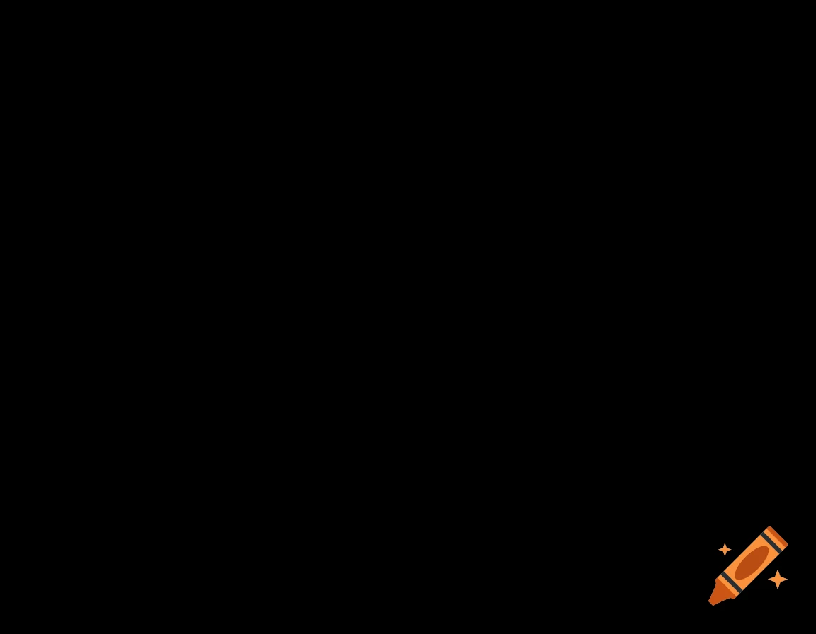 A solid black background.